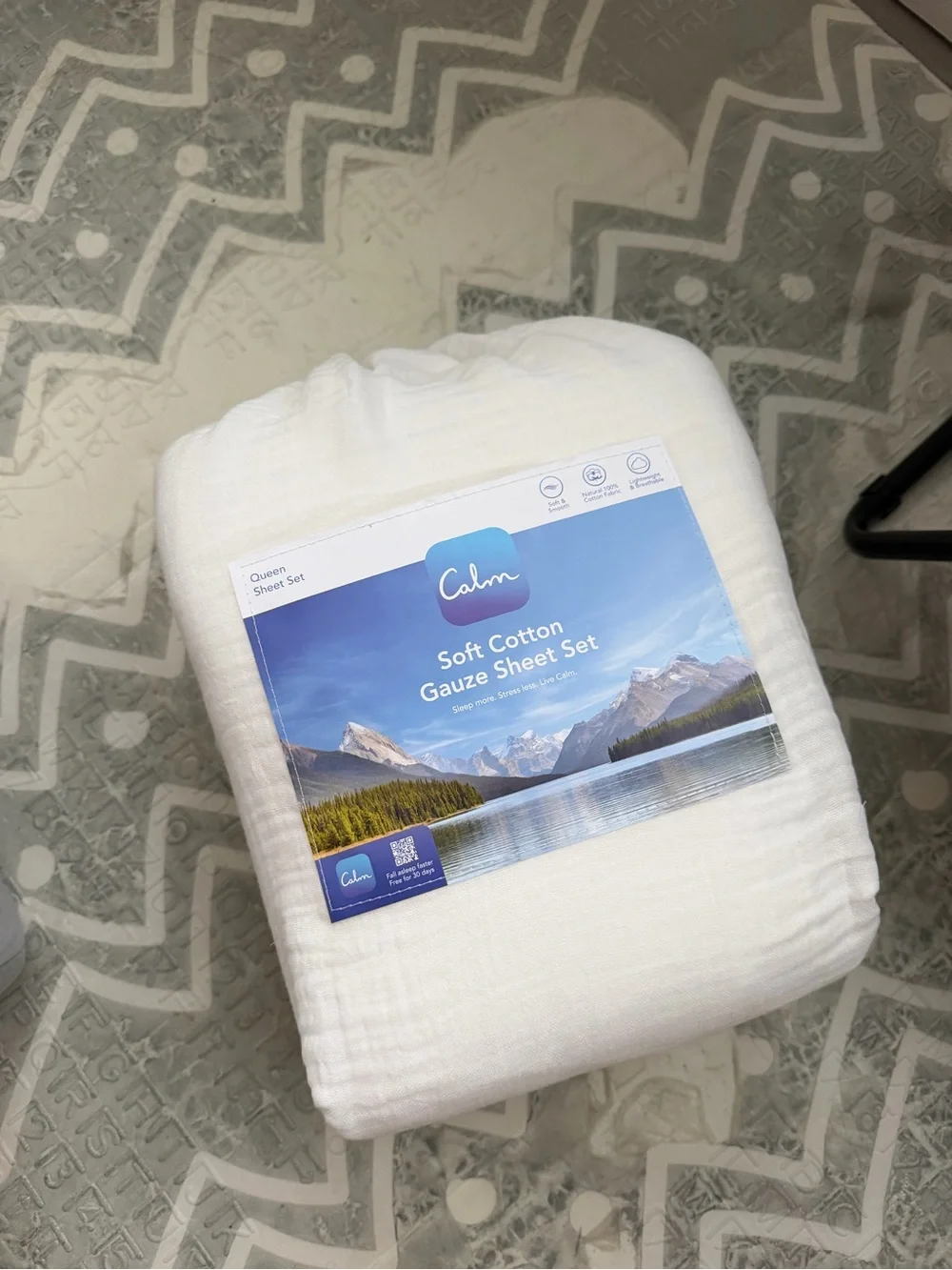Classic White Cotton Sheet Set - Breathable Everyday Bedding Queen
